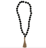 Haven & Space Berry ACCESSORIES 53CM / Black Saffron Wooden Hanging Beads