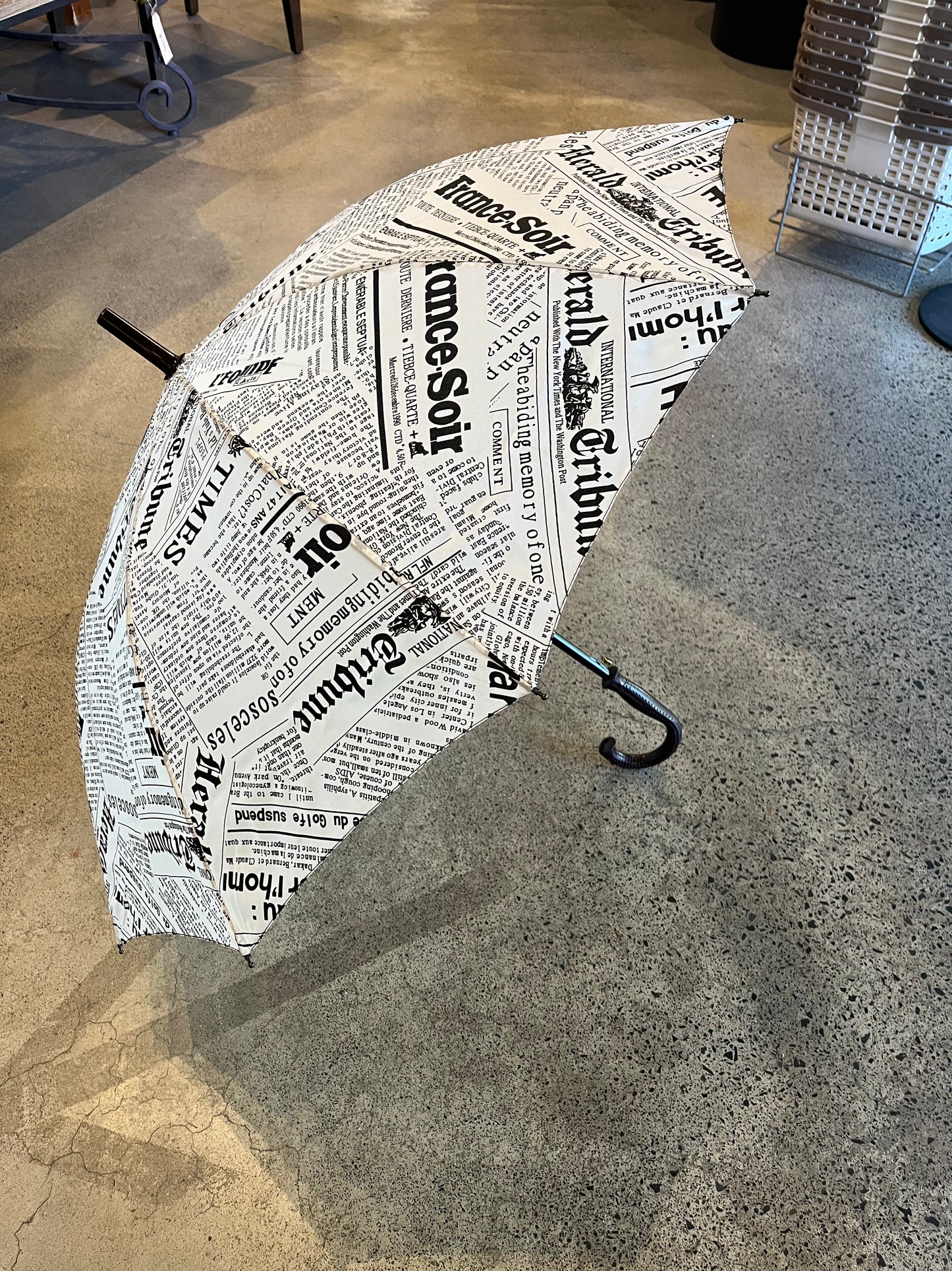 Haven & Space Berry ACCESSORIES 57CM RADIUS / White haven & space umbrella