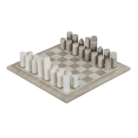 Haven & Space Berry ACCESSORIES Gambit Marble Chess Set