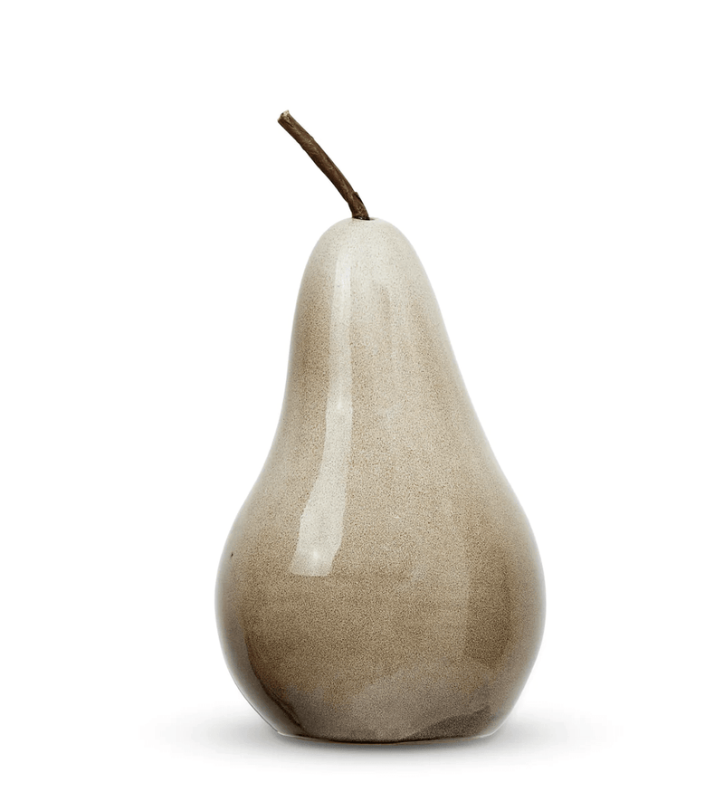 Haven & Space Berry ACCESSORIES Large Ceramic Bosc Pear