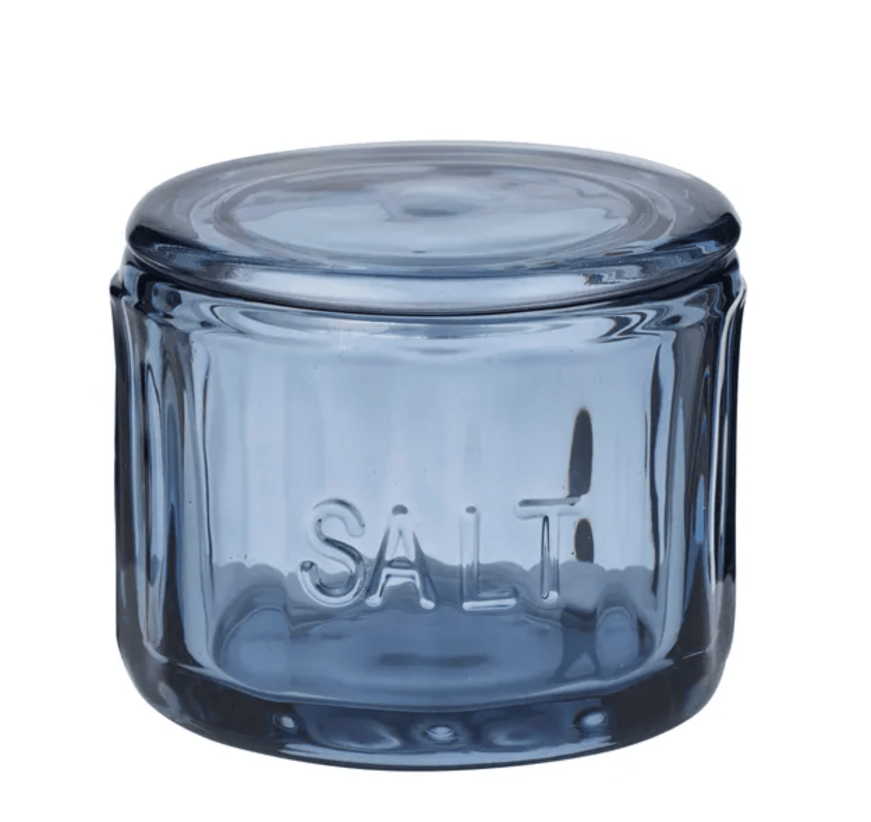 Haven & Space Berry ACCESSORIES Lia Glass Salt Jar