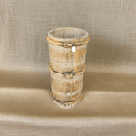 Haven & Space Berry ACCESSORIES Natural Round Wooden Chinese Bucket