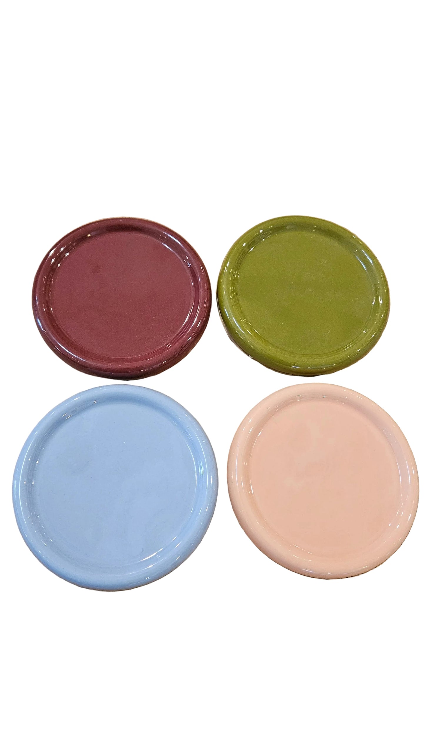 Haven & Space Berry ACCESSORIES Orb S/4 Ceramic Coasters Multi