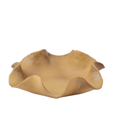 Haven & Space Berry ACCESSORIES Tan / 20.5cm Elena Ceramic Bowl