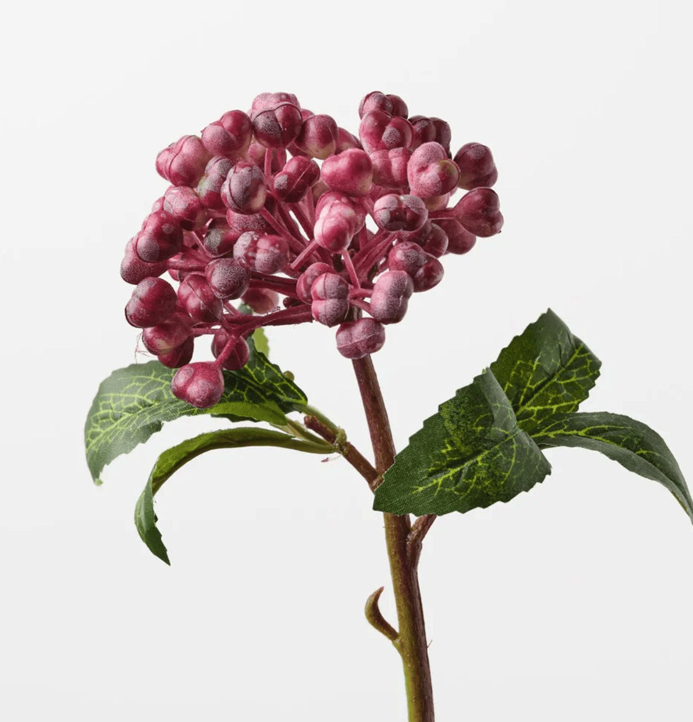 Haven & Space Berry ARTIFICAL FLOWERS 29CM / Burgundy Berry Pick