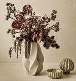 Haven & Space Berry ARTIFICAL FLOWERS 81CM / Coffee Pokeberry Spray