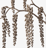 Haven & Space Berry ARTIFICAL FLOWERS 81CM / Coffee Pokeberry Spray