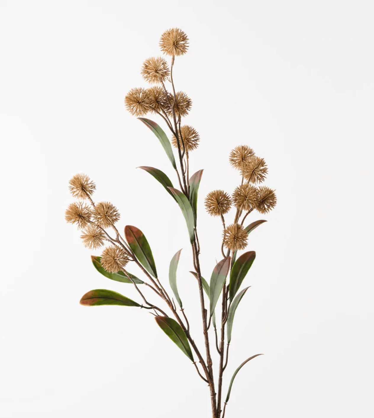 Haven & Space Berry ARTIFICAL FLOWERS 86cml / Natural Thistle Spray