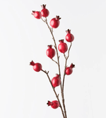 Haven & Space Berry ARTIFICAL FLOWERS 88CM Pomegranate Spray