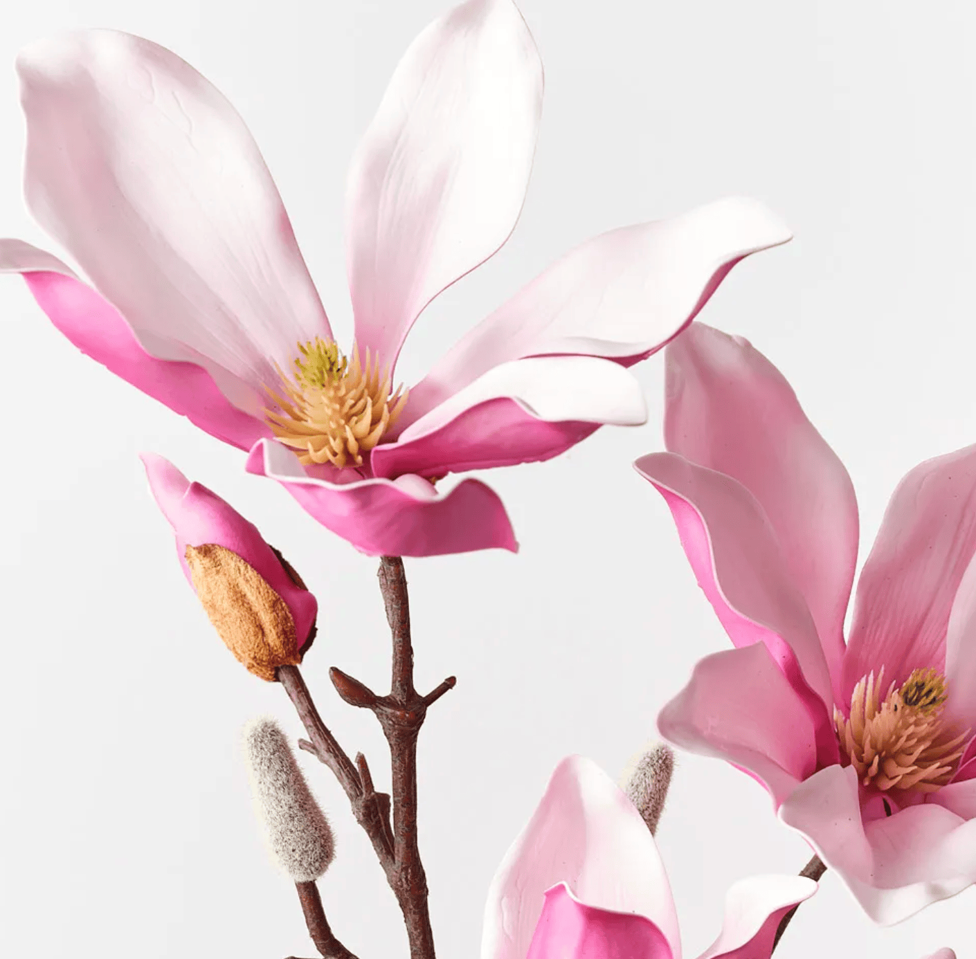 Haven & Space Berry ARTIFICAL FLOWERS Magnolia Japanese Spray