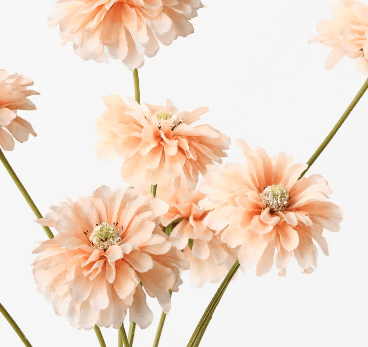 Haven & Space Berry ARTIFICAL FLOWERS Zinnia Bundle