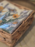 Haven & Space Berry BASKETWARE Origin Napkin Holder