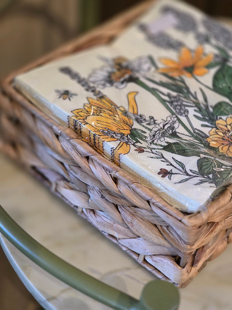 Haven & Space Berry BASKETWARE Origin Napkin Holder