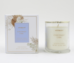 Haven & Space Berry CANDLES 350G / Coconut Lime Glass Soy Candle 55HR