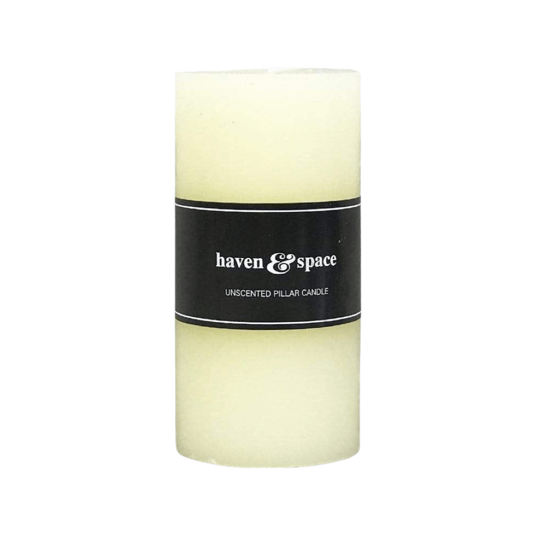 Haven & Space Berry CANDLES Haven & Space Unscented Pillar Candles