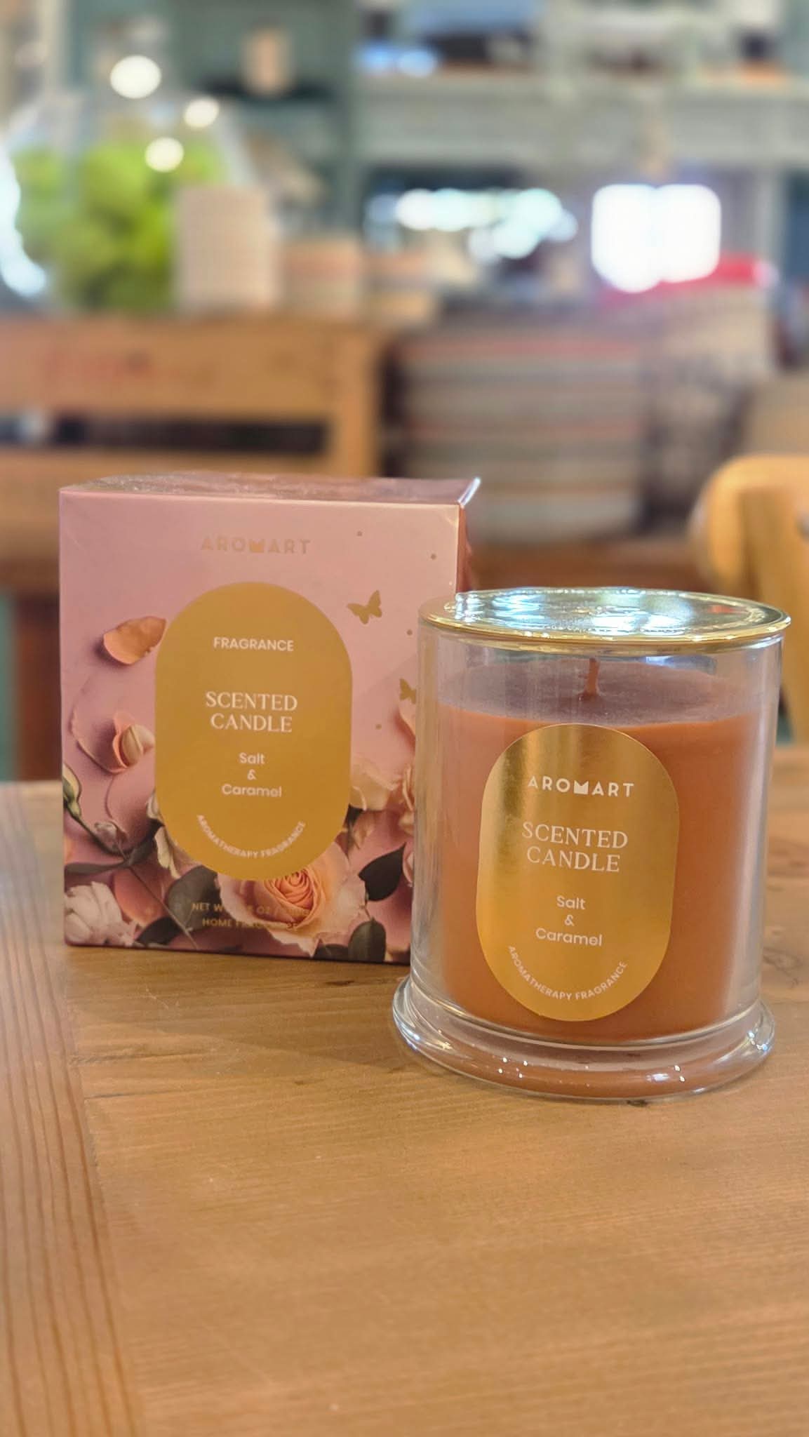 Haven & Space Berry CANDLES Soy Brown Salt Caramel Candle