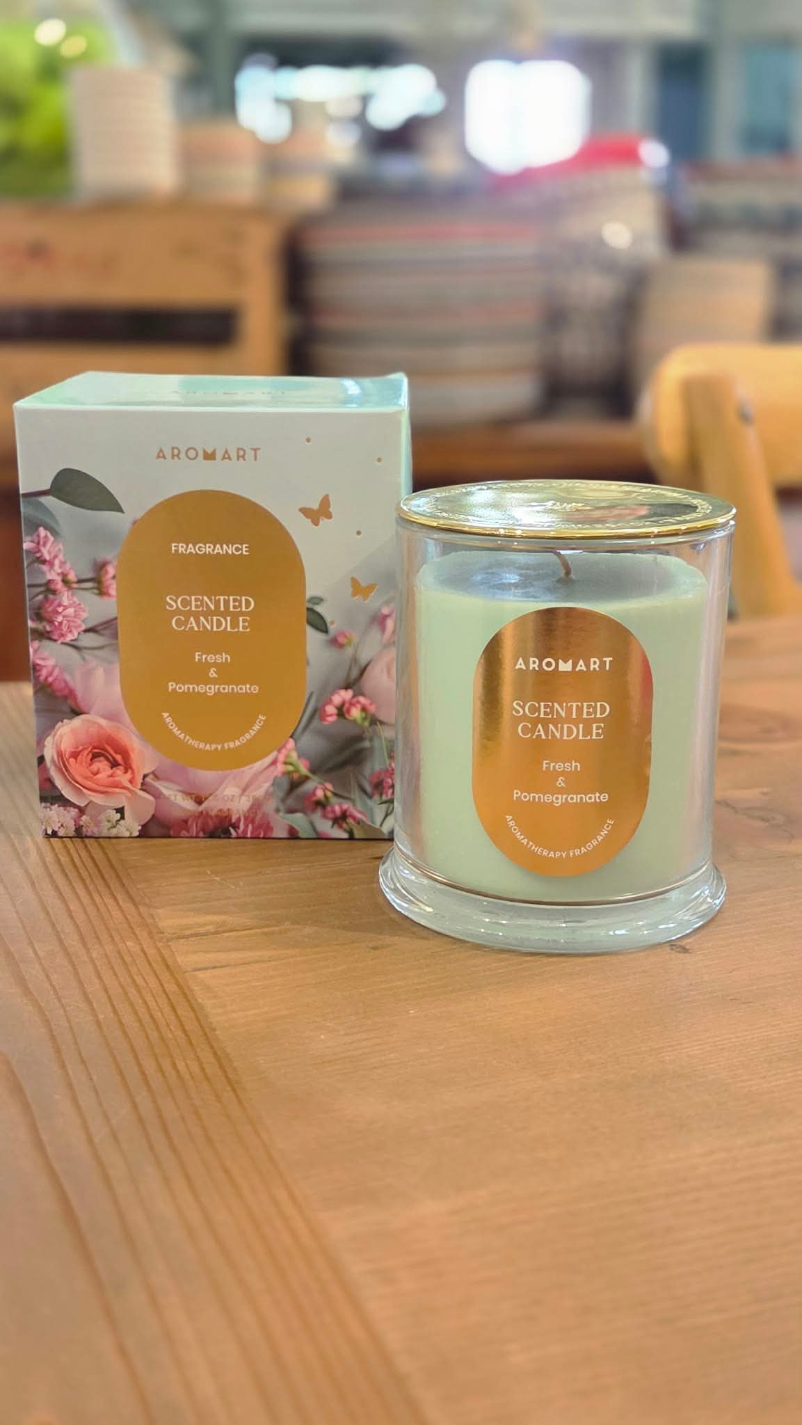 Haven & Space Berry CANDLES Soy Pomegranate Candle