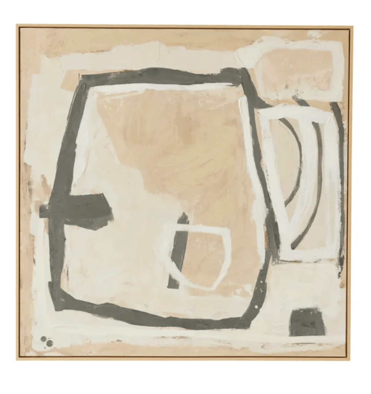 Haven & Space Berry CANVAS 100x100CM Victor Framed Canvas