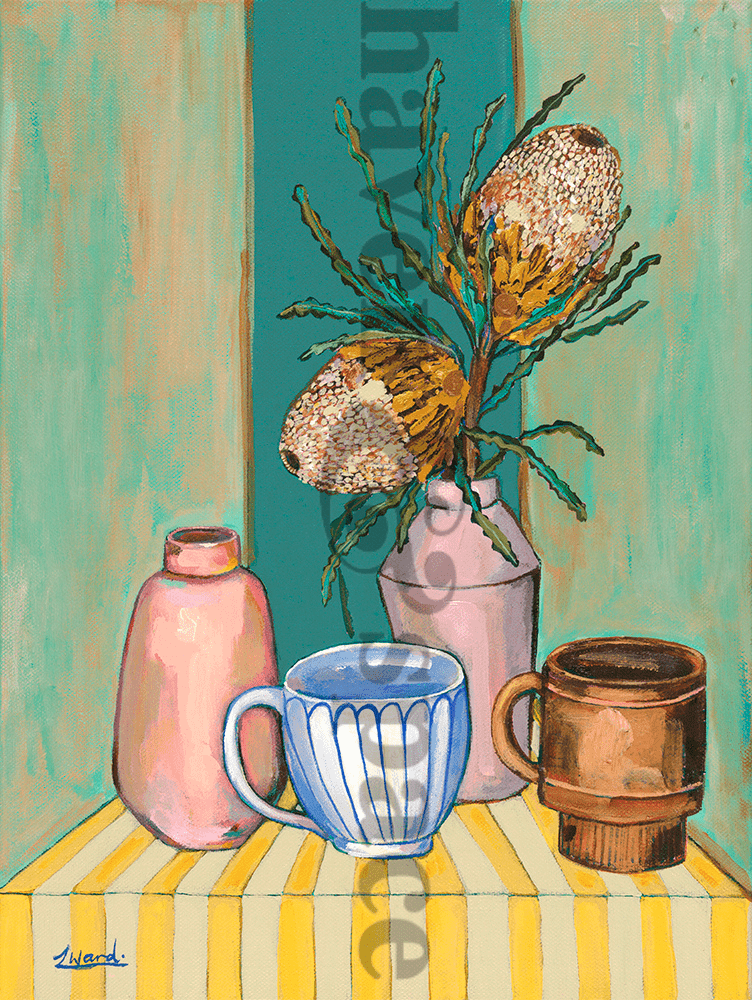 Haven & Space Berry CANVAS 11x14 inches Studio Scenes - Lauren Ward Artist