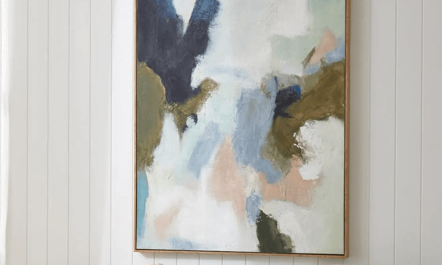 Haven & Space Berry CANVAS 120x90CM Alta Framed Oil Canvas