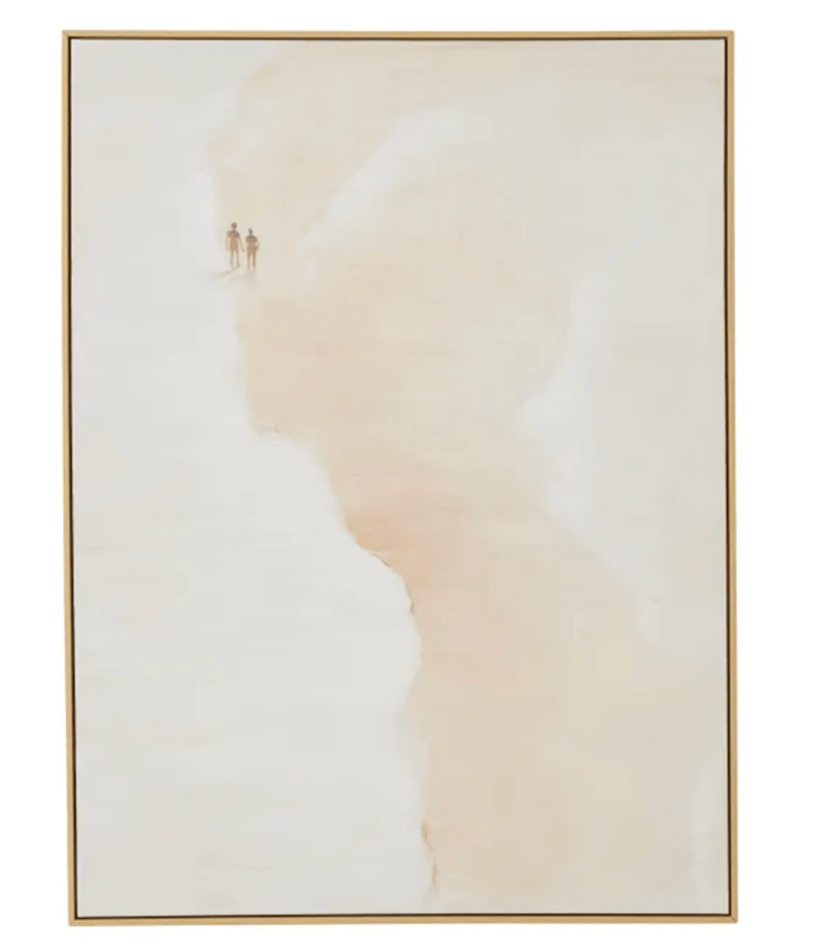 Haven & Space Berry CANVAS 120x90CM White sand Oil Canvas