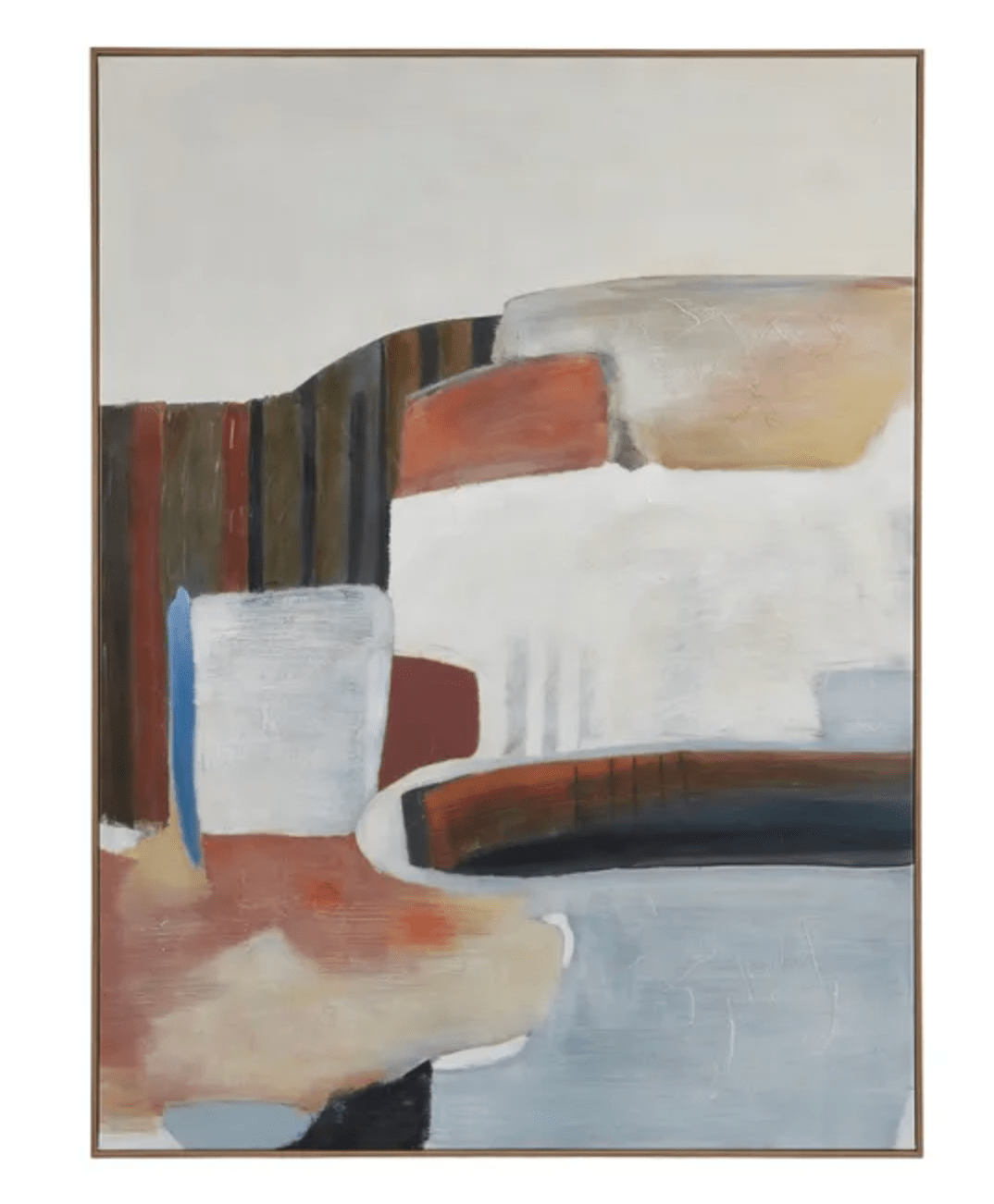 Haven & Space Berry CANVAS 120x90CM Yamba Oak Framed Oil Painting