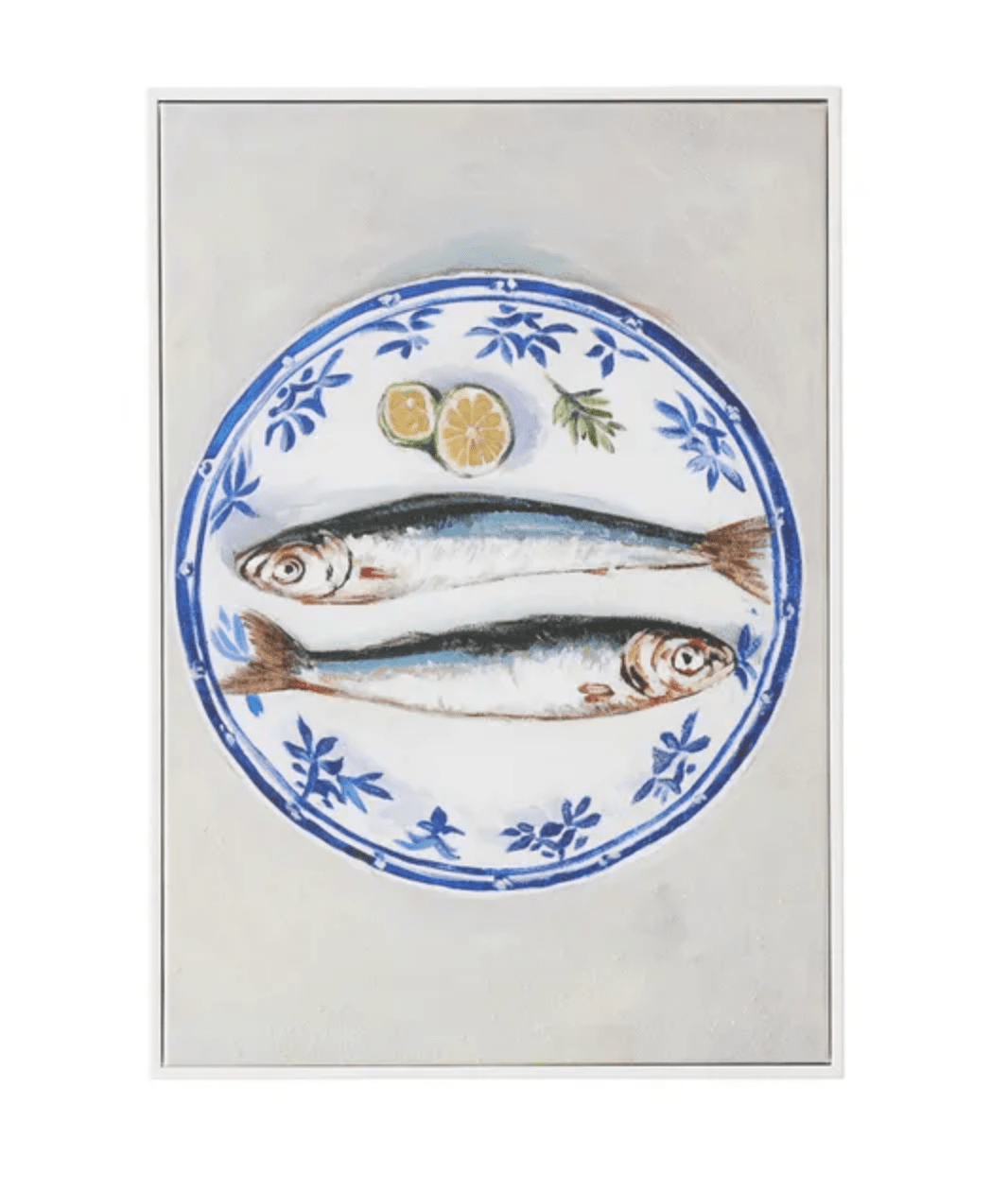 Haven & Space Berry CANVAS 35x50cm Pescare Framed Canvas