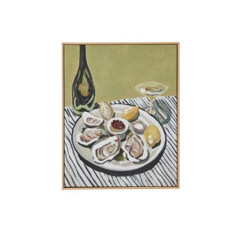 Haven & Space Berry CANVAS 40x50CM Prost Natural Frame Oil Painting