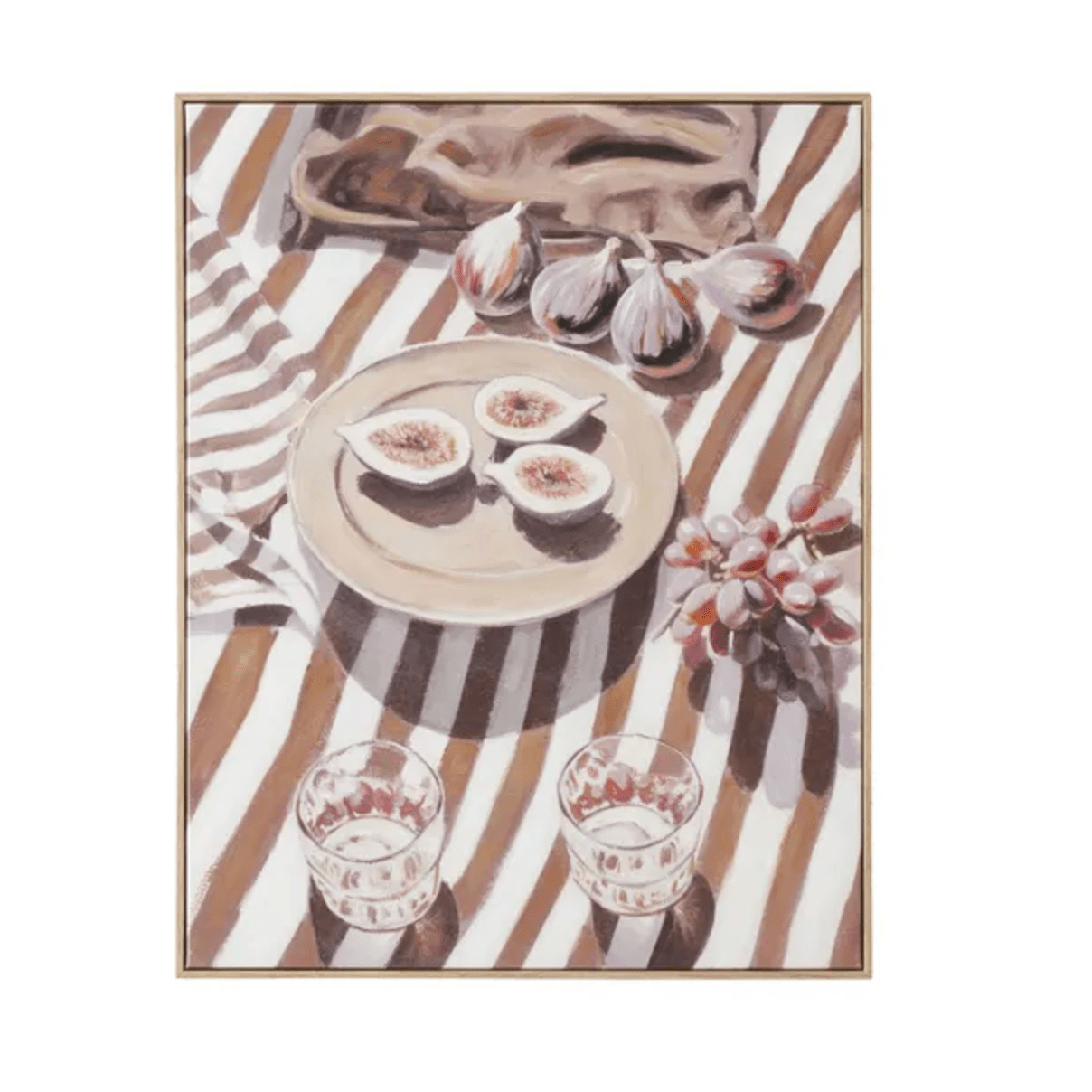 Haven & Space Berry CANVAS 55x70CM ll Fico Framed Oil Canvas