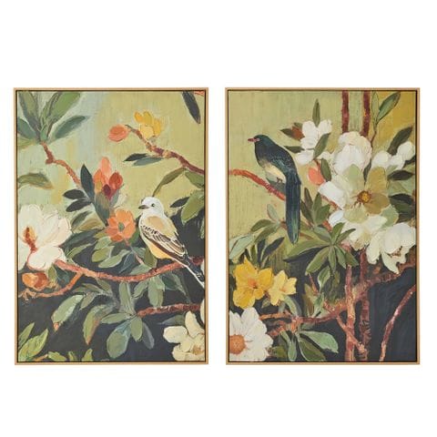 Haven & Space Berry CANVAS 70x100cm Flor Natural Frame Canvas