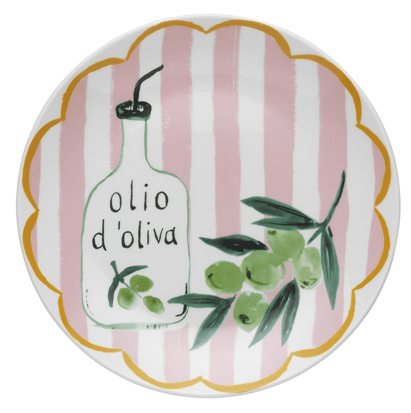 Haven & Space Berry CERAMICS 20cm Cucina Olive Side Plate