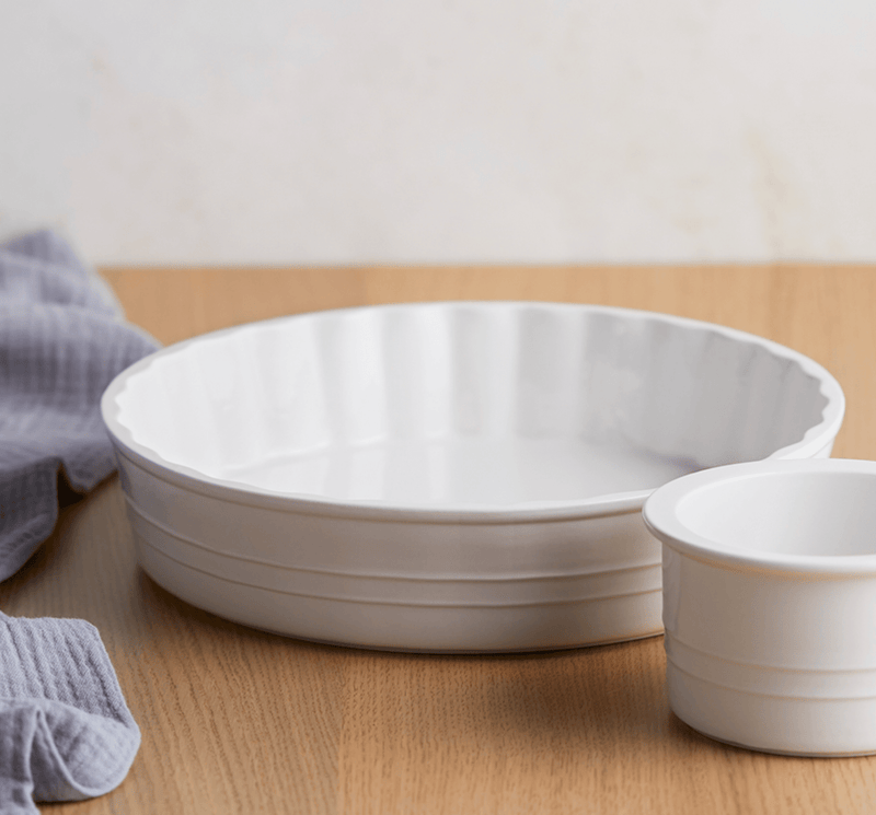 Haven & Space Berry CERAMICS 25cm Signature Quiche Dish