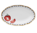 Haven & Space Berry CERAMICS 32cm Cucina Tomato Oval Platter