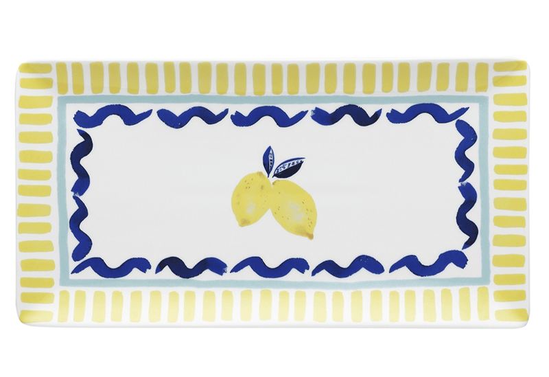 Haven & Space Berry CERAMICS Lemon Riviera Serveware Platter