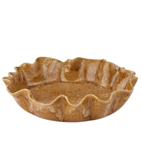 Haven & Space Berry CERAMICS Mustard / 40x9cm Seth Ceramic Bowl