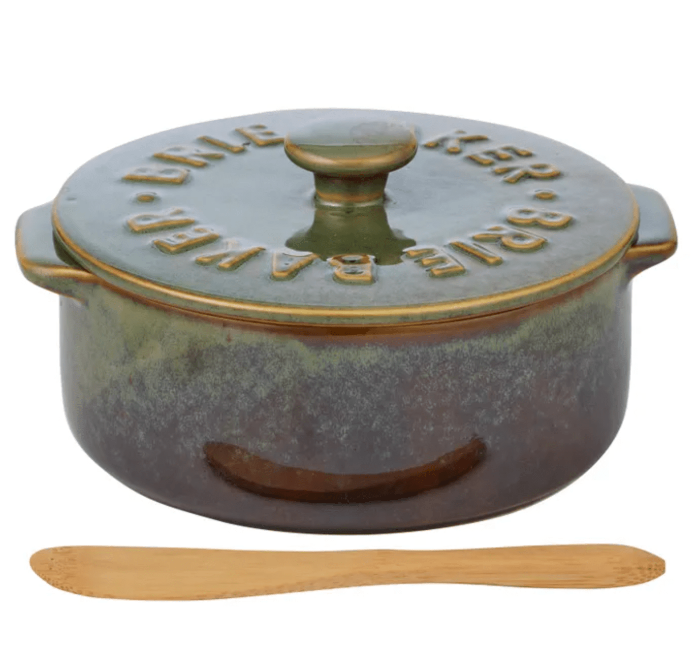 Haven & Space Berry CERAMICS Olive Loire Cer Brie Baker
