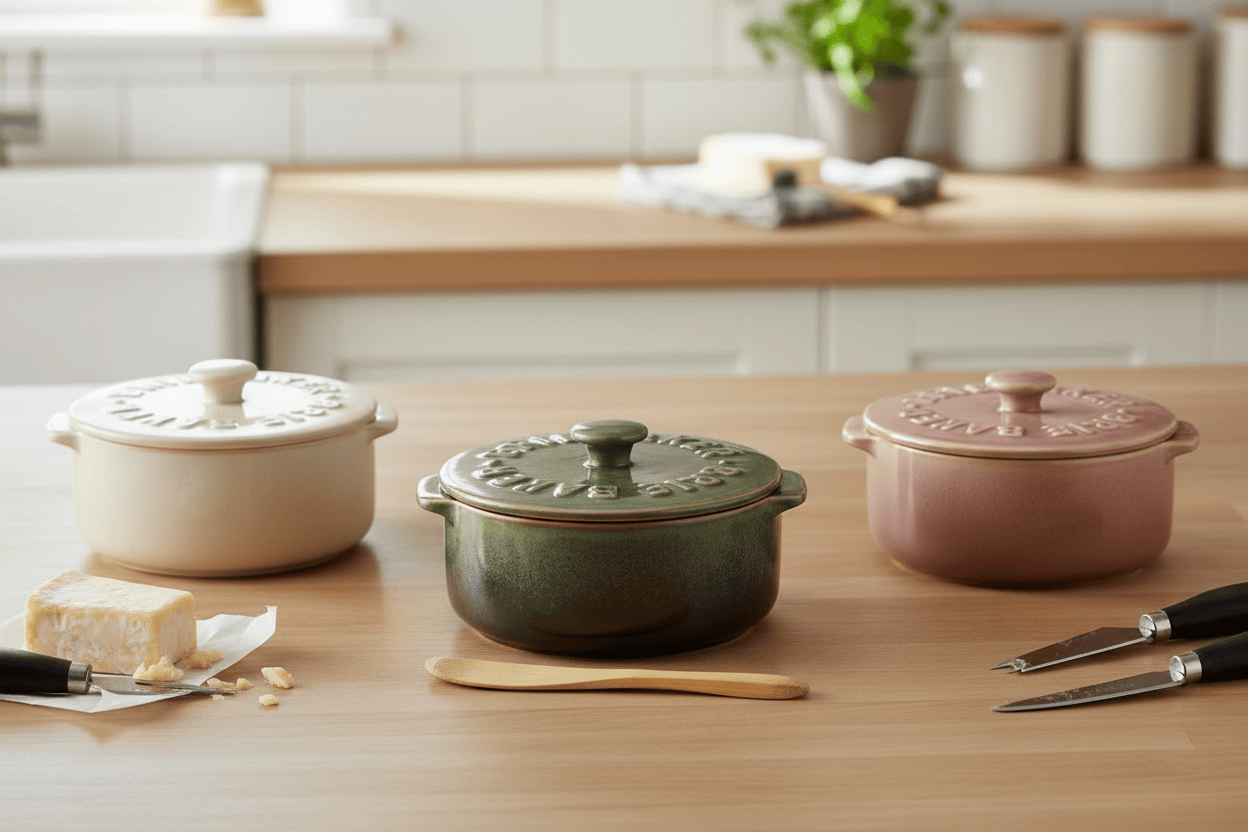 Haven & Space Berry CERAMICS Olive Loire Cer Brie Baker