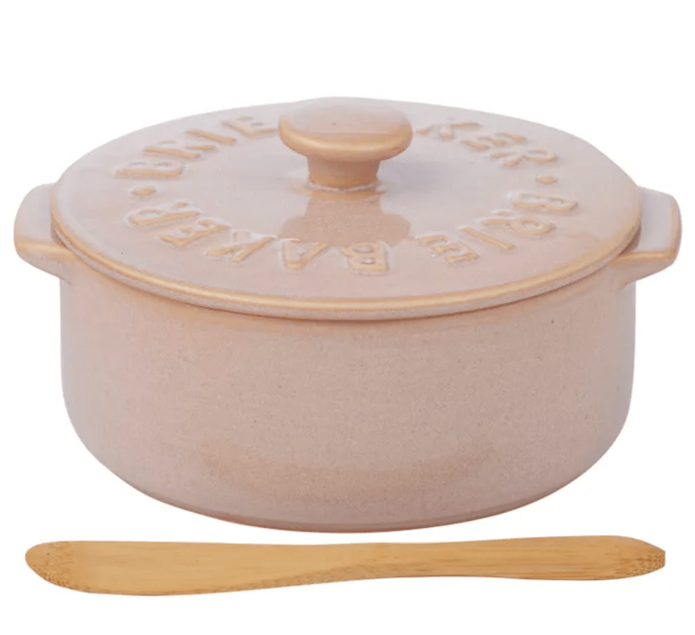 Haven & Space Berry CERAMICS Rosa Loire Ceramic Brie Baker