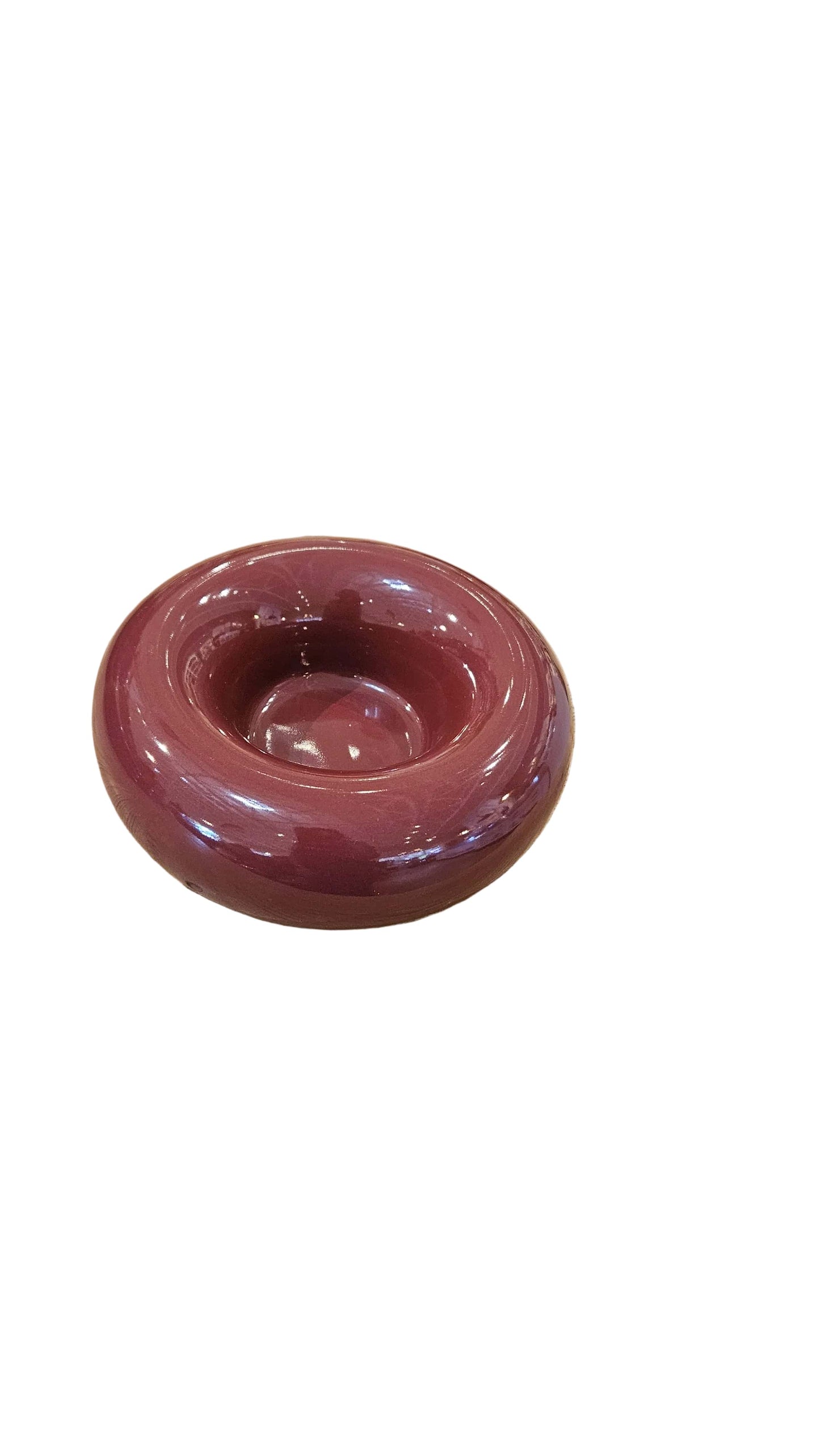 Haven & Space Berry CERAMICS Russet Orb Ceramic Bowl