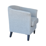 Haven & Space Berry CHAIRS 72Wx64Dx85H / Waves Lainy Tub Chair