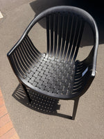 Haven & Space Berry CHAIRS Black Moda Tub Chair