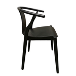 Haven & Space Berry CHAIRS Black Ralph Dining Chair