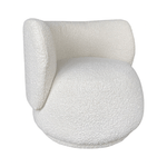 Haven & Space Berry CHAIRS Boucle Fleur Swivel Chair