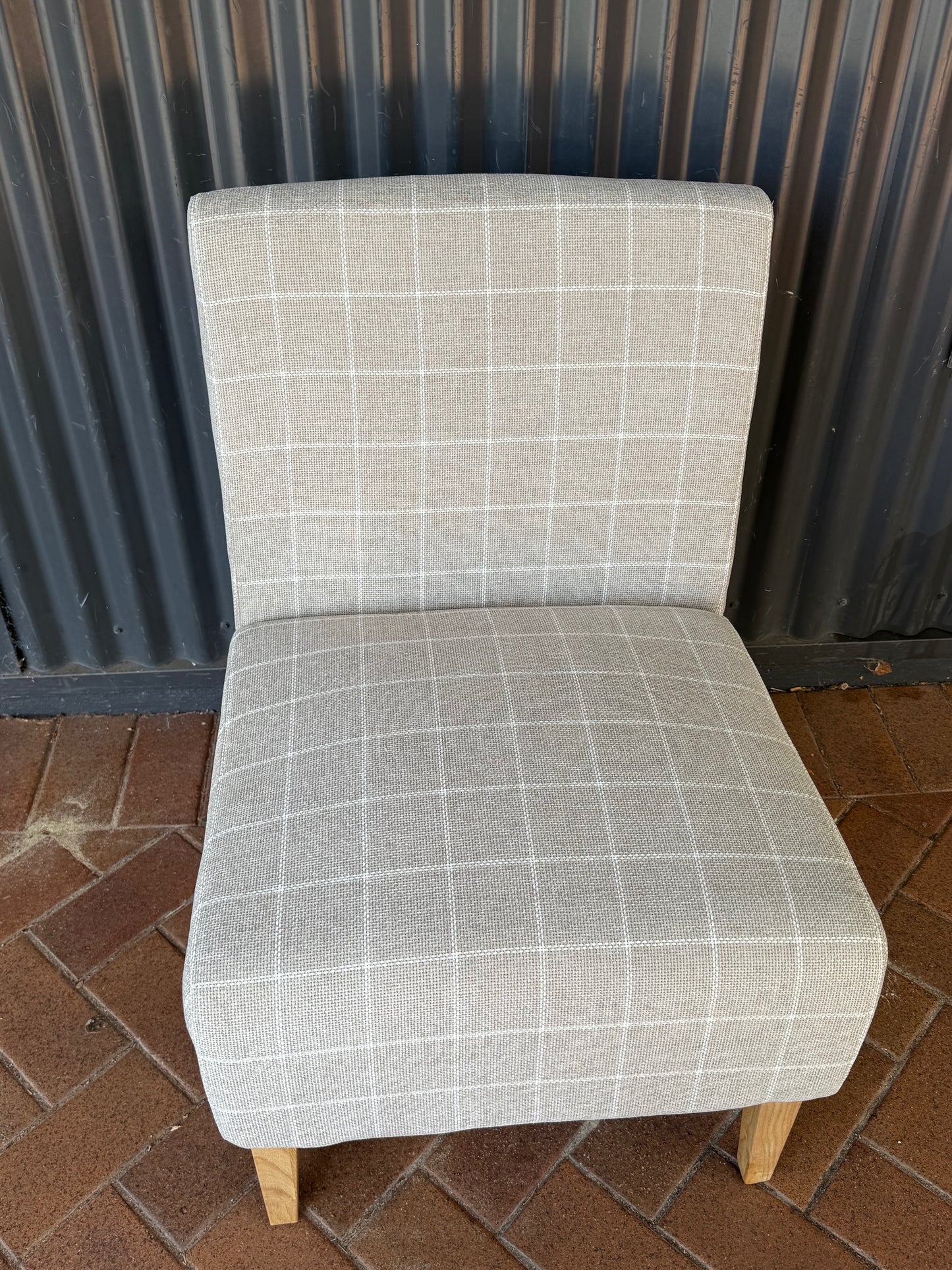 Haven & Space Berry CHAIRS Check Amare Upholsetered Chair