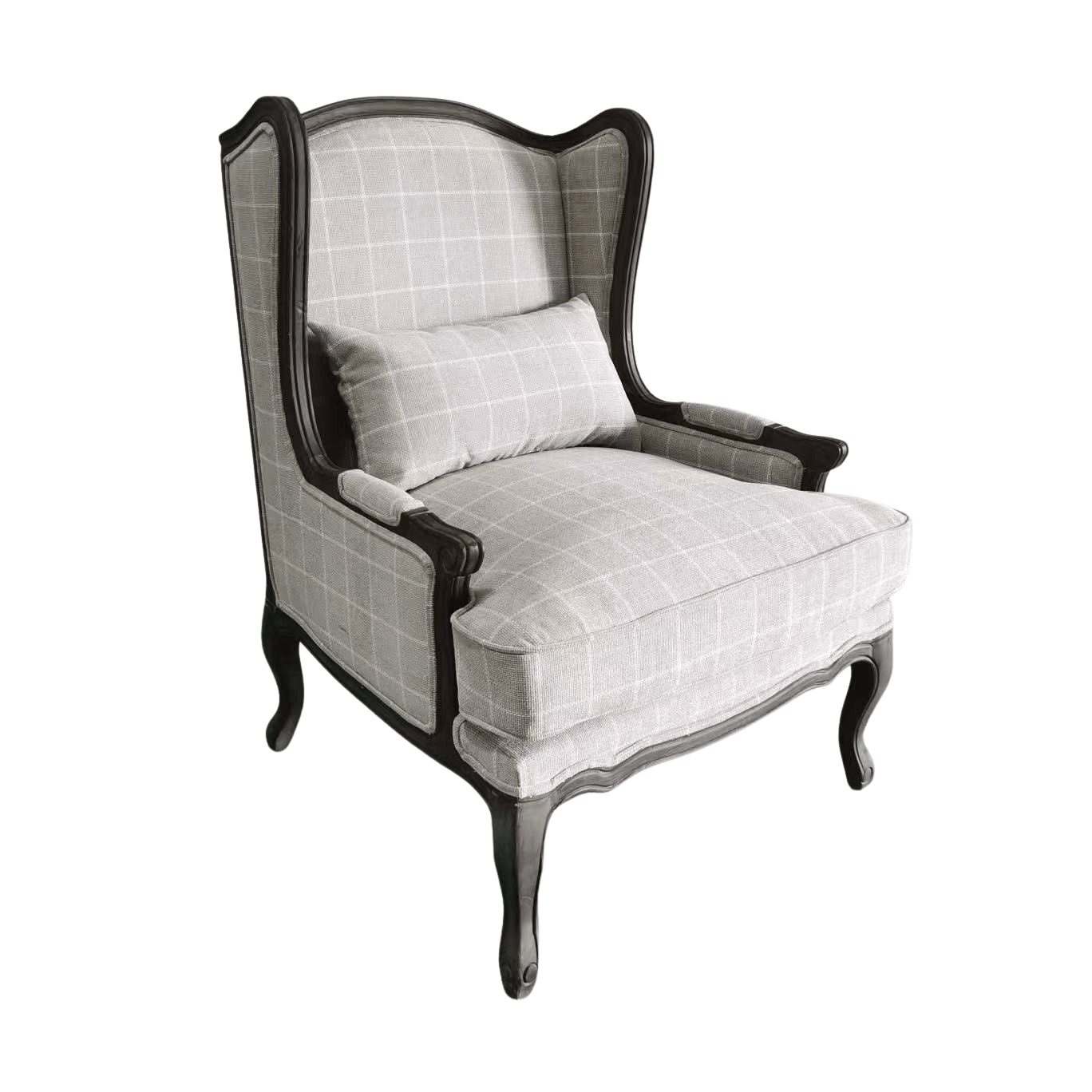 Haven & Space Berry CHAIRS Check Atella Armchair