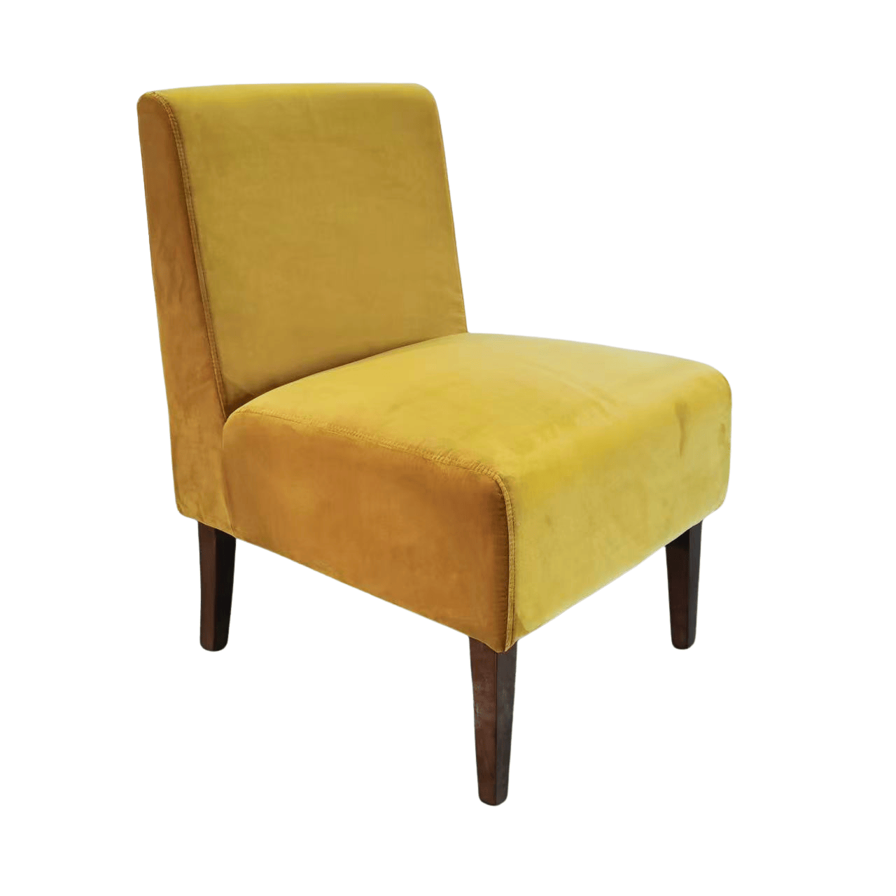 Haven & Space Berry CHAIRS Mustard Nuvia Upholstered Chair