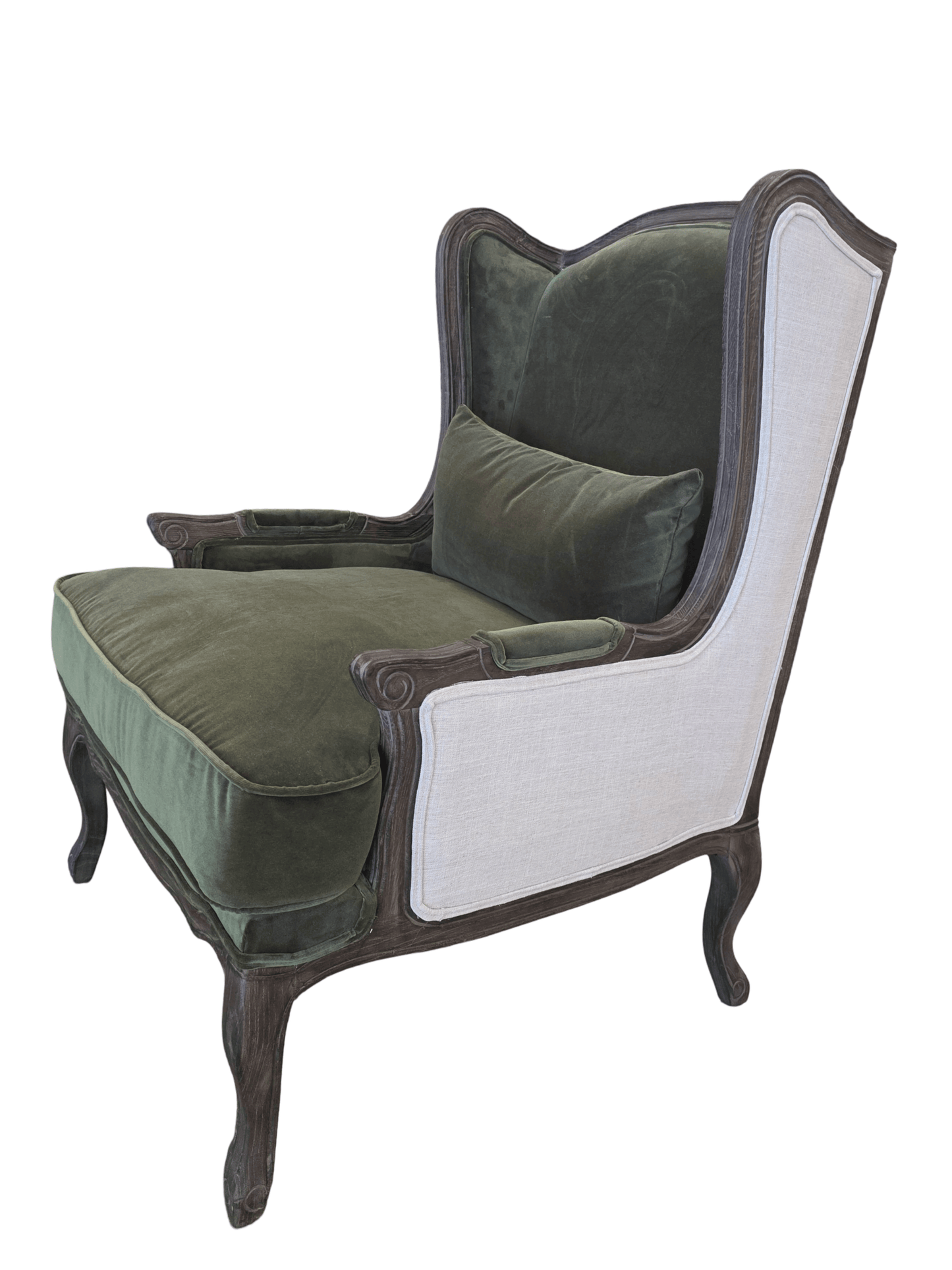 Haven & Space Berry CHAIRS Olive Domus Armchair