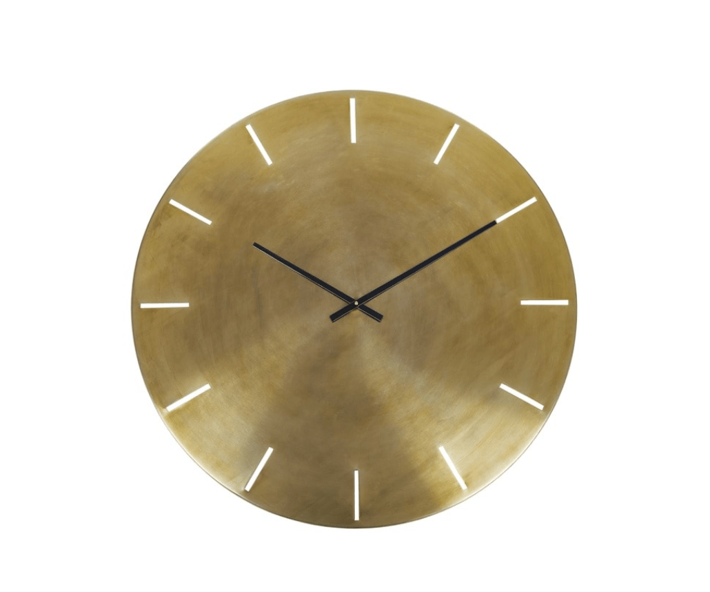 Haven & Space Berry Clock 76cm Aurelia Metal Clock