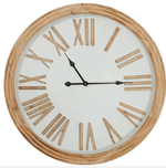 Haven & Space Berry Clock 78CM Collins Wood Clock Natural