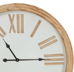 Haven & Space Berry Clock 78CM Collins Wood Clock Natural